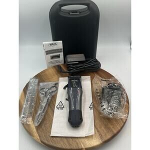 Wahl Rechargeable Pet Grooming Clipper Kit Model 2241 w/ Case Charger Scissors